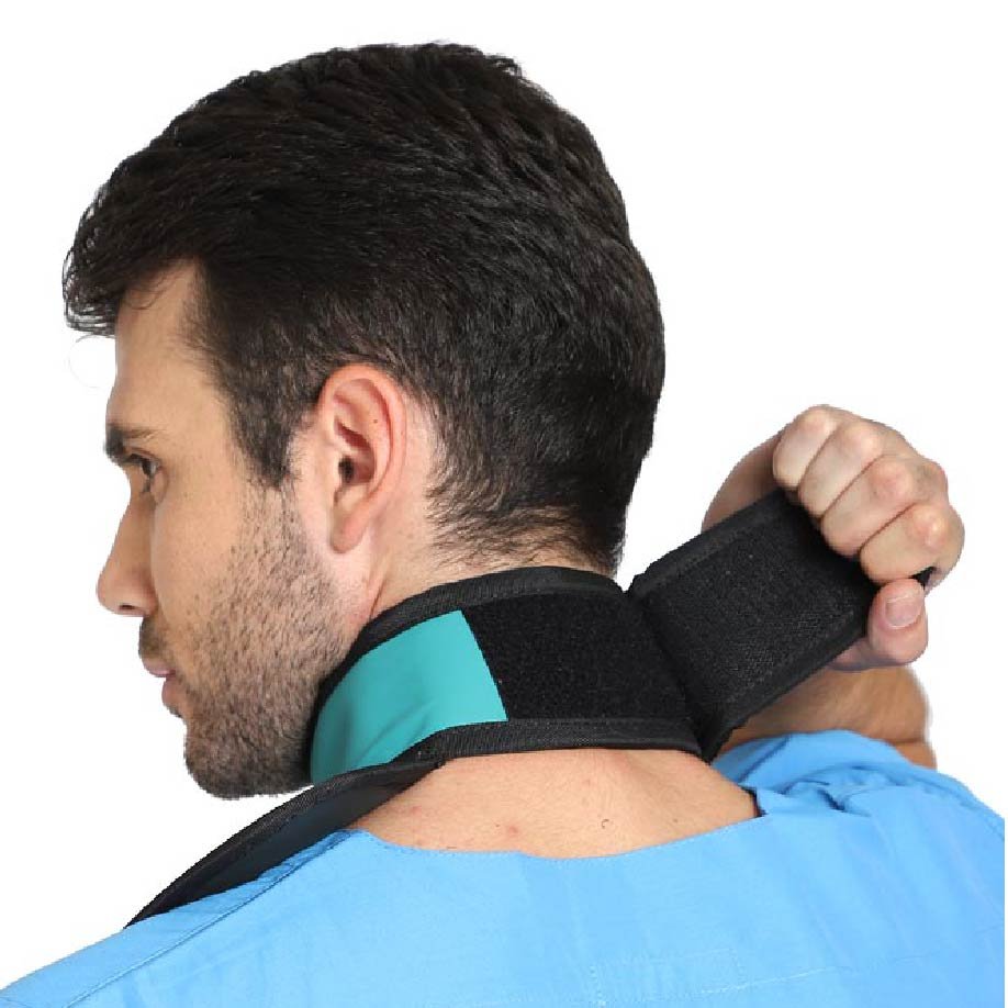 Thyroid Collar Large Hat Style (Lead Vinyl Core) BARC Approved - Image 2